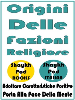 cover image of Origini Delle Fazioni Religiose